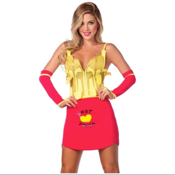 Yandy Other - NWT Yandy Sexy Fries 3 PC Costume Set